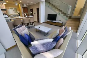 2-Bedroom Duplex Apartment for Rent in Seef with Pools