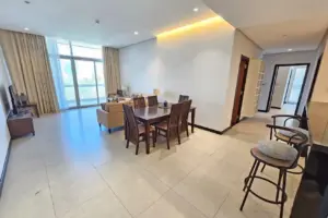 Luxury 3-Bedroom + Maid Apartment for Sale in Reef Island – Best Deal, Partly Furnished