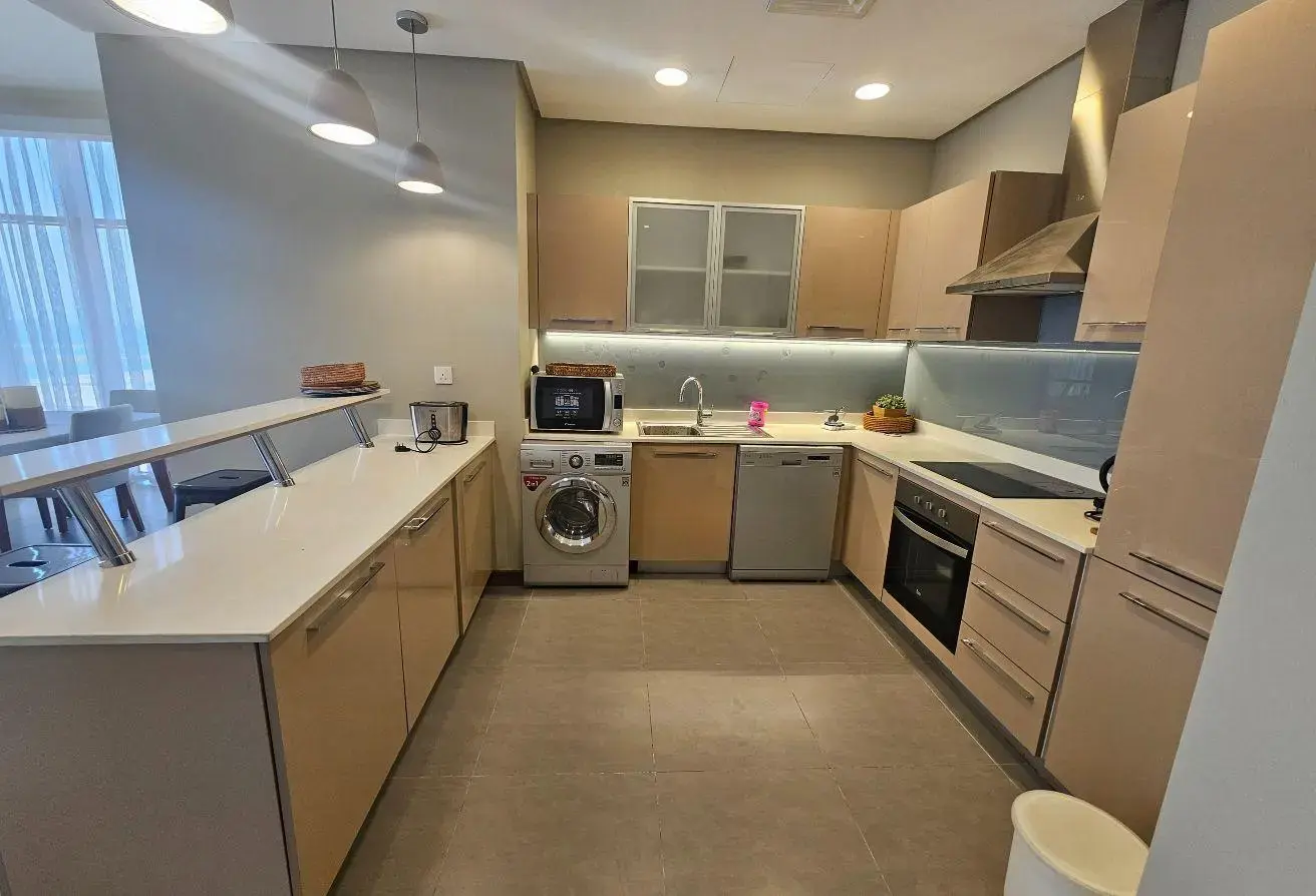 Seef Apartments for Rent: 94 SQM with Panoramic Sea View & Premium Facilities