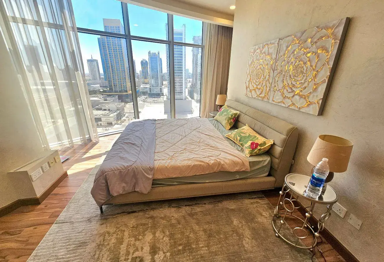 Seef Apartments for Rent: 94 SQM with Panoramic Sea View & Premium Facilities
