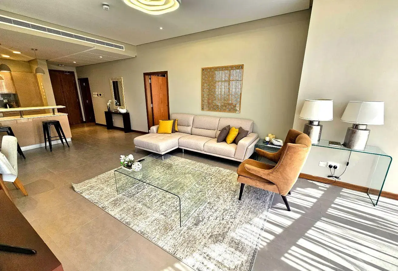 Seef Apartments for Rent: 94 SQM with Panoramic Sea View & Premium Facilities