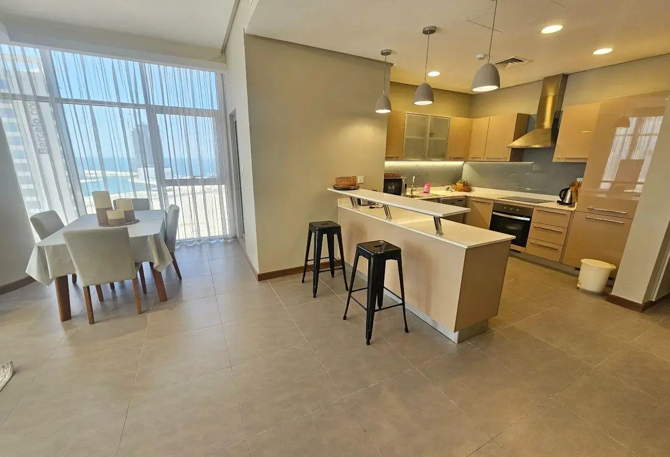 Seef Apartments for Rent: 94 SQM with Panoramic Sea View & Premium Facilities