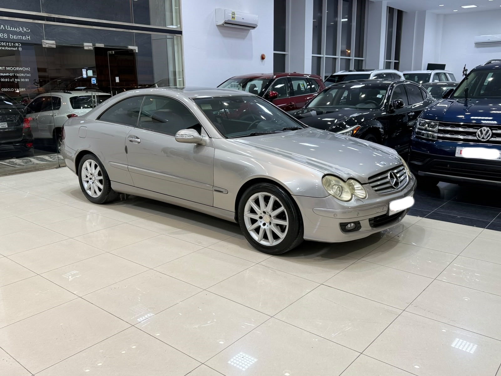 Mercedes Benz CLK-280 / 2008 (Silver)