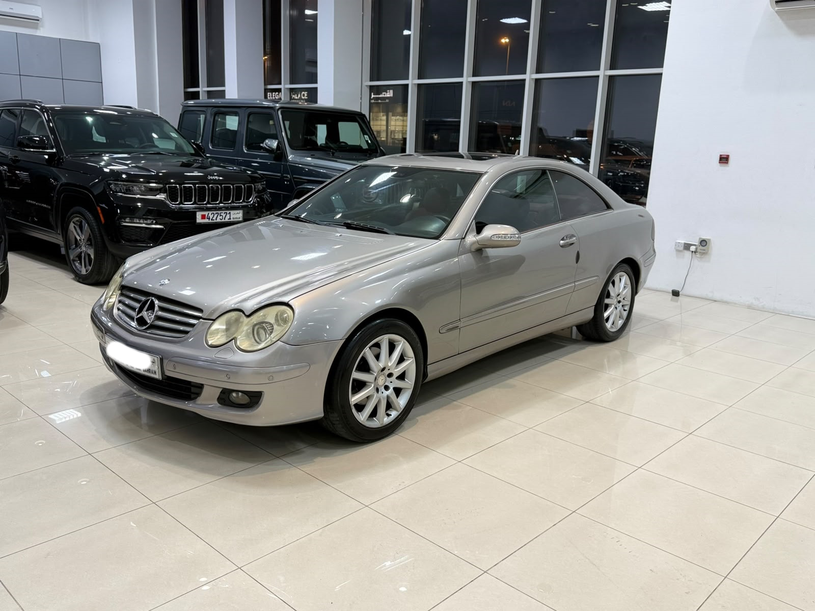 Mercedes Benz CLK-280 / 2008 (Silver)