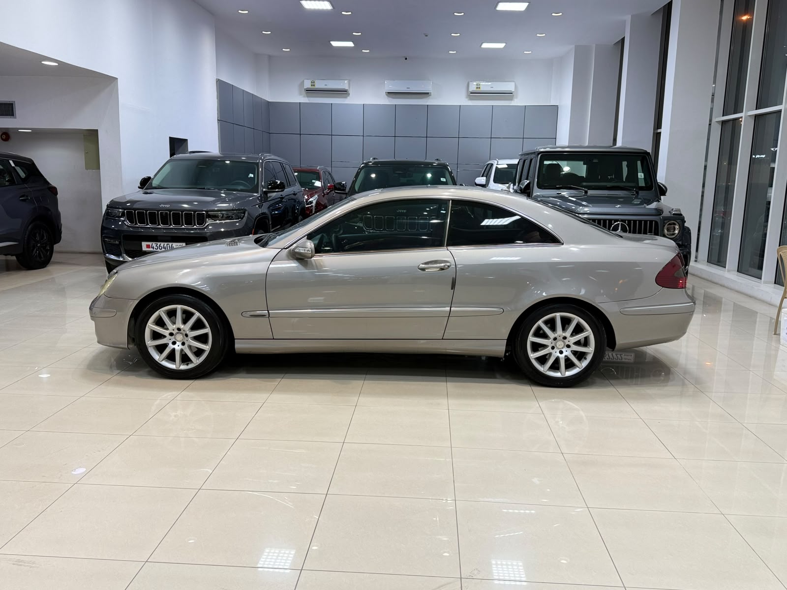 Mercedes Benz CLK-280 / 2008 (Silver)