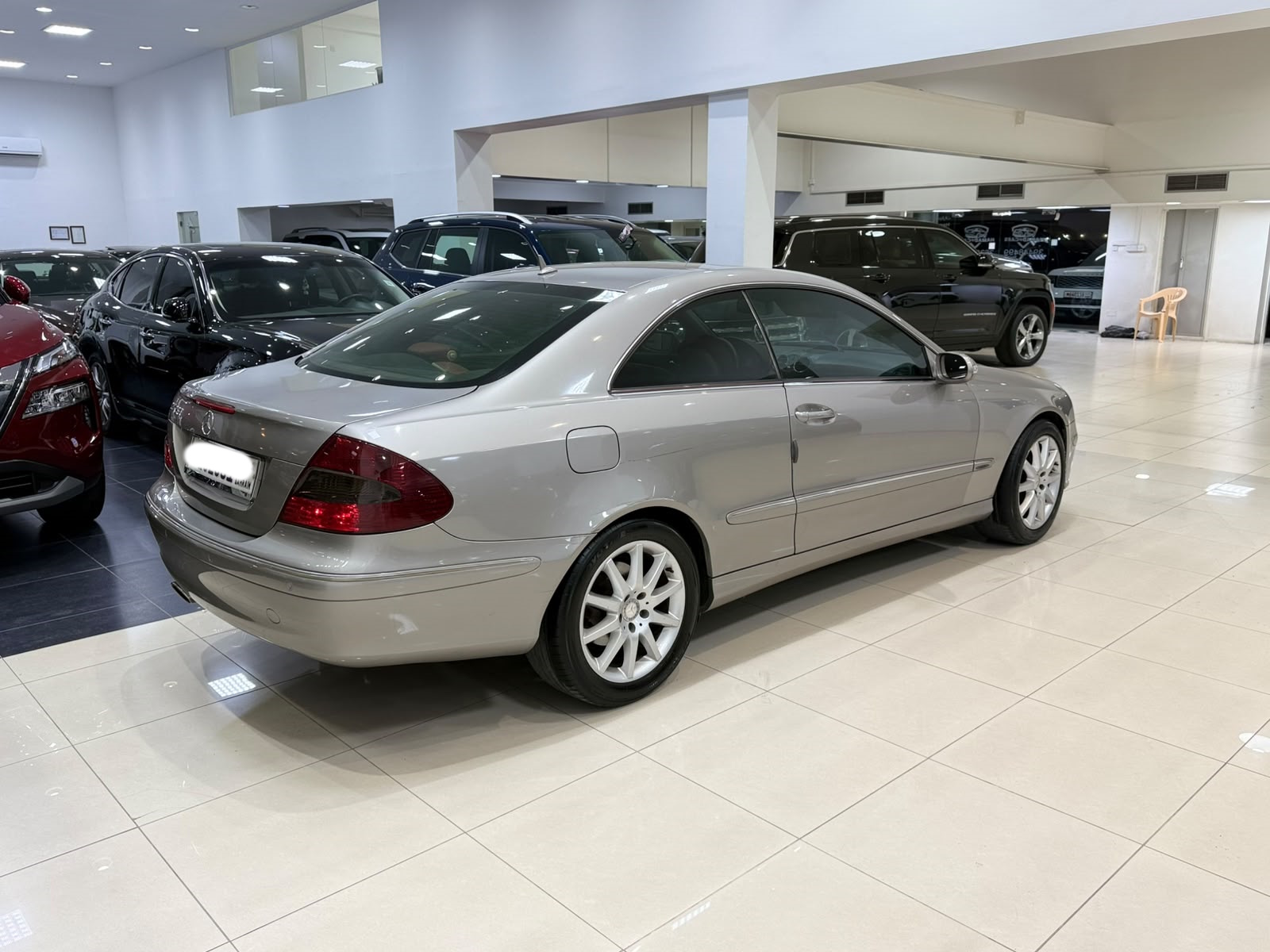 Mercedes Benz CLK-280 / 2008 (Silver)