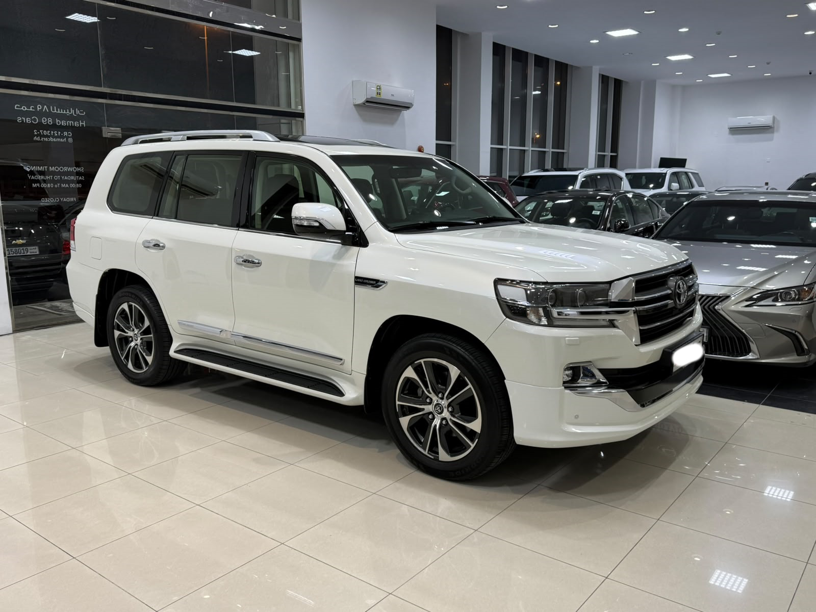 Toyota Land Cruiser GX-R 2020 (White)