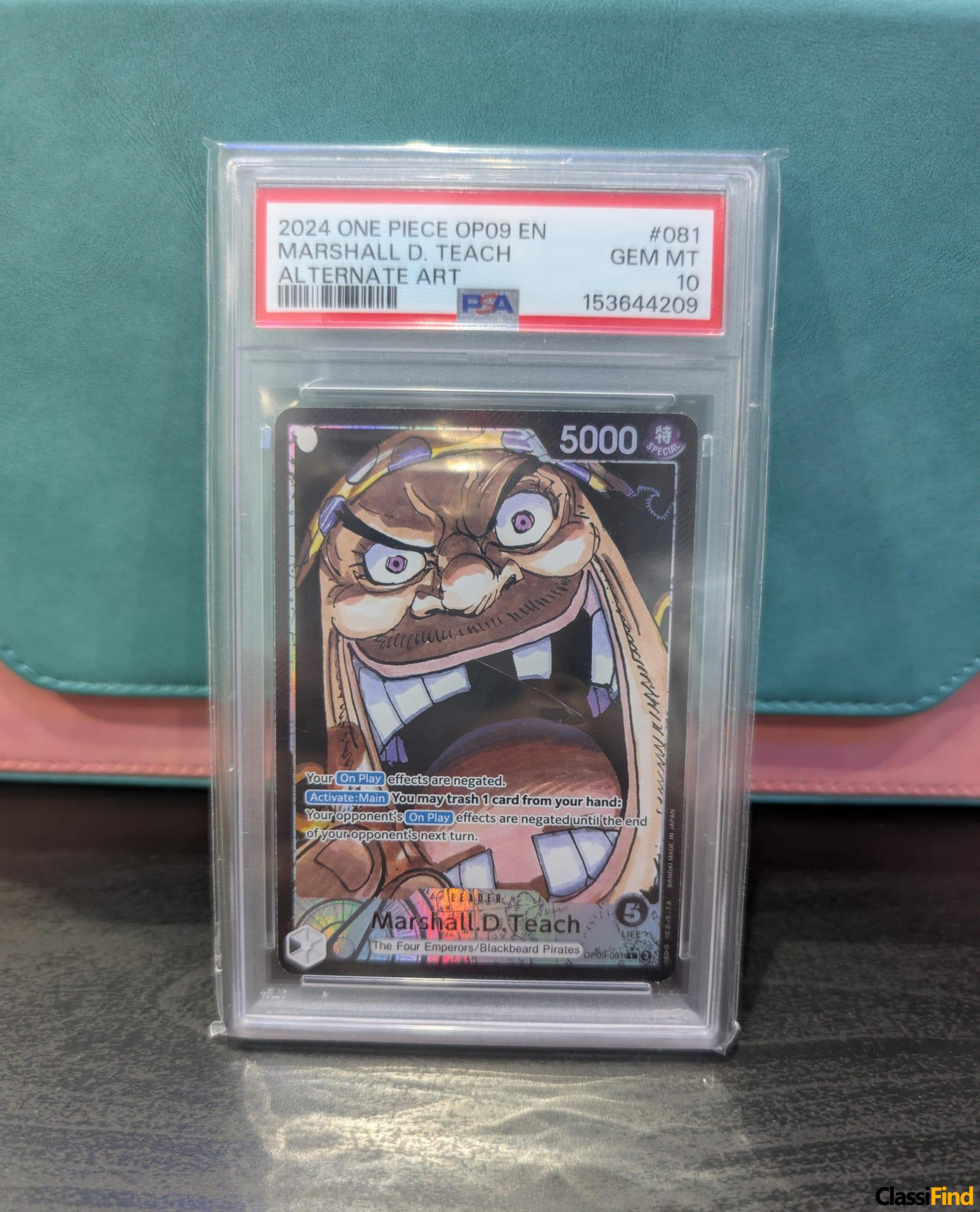Marshall.D.Teach Op09-081 PSA 10