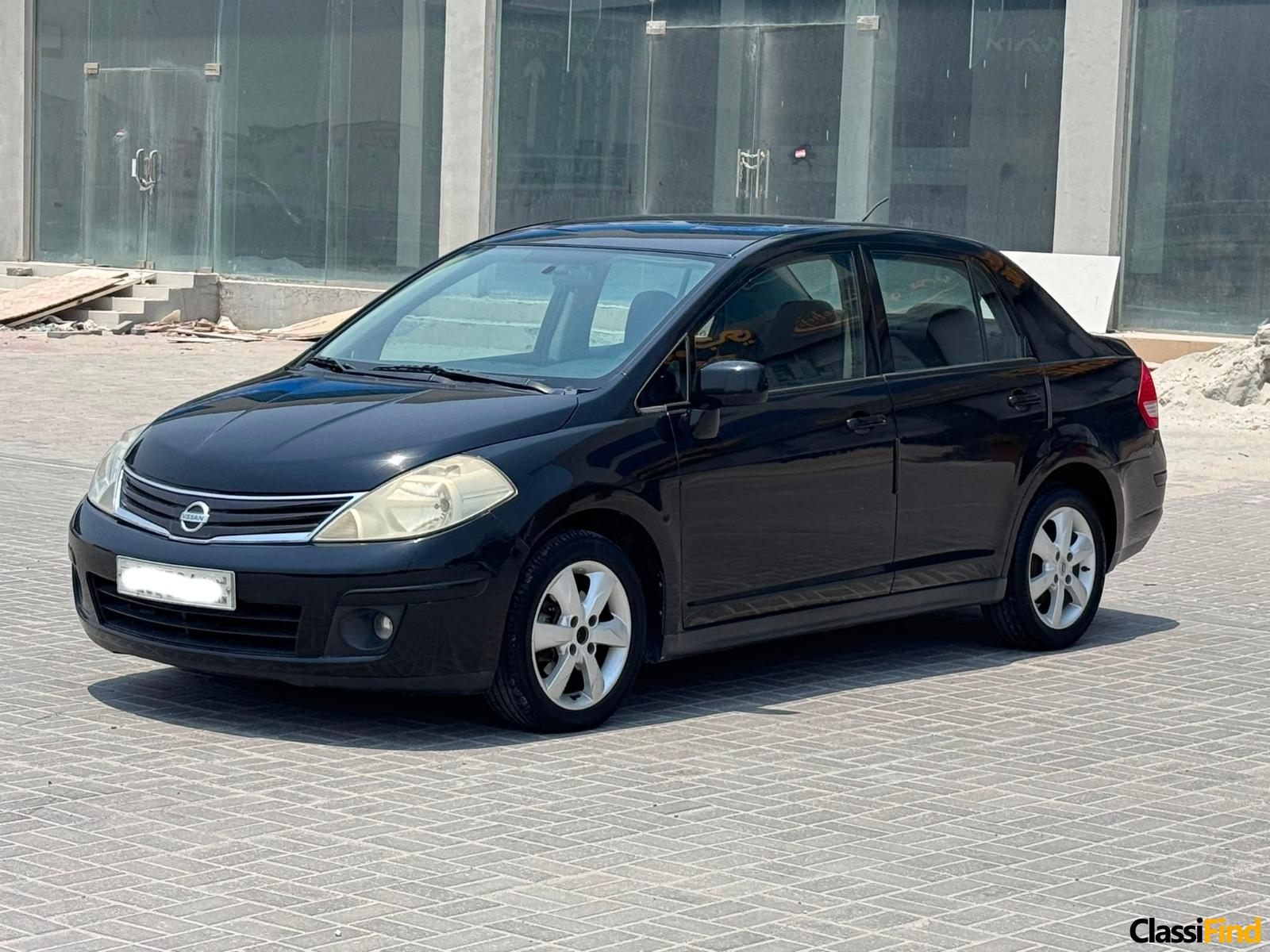 NISSAN TIIDA 2011 BLACK