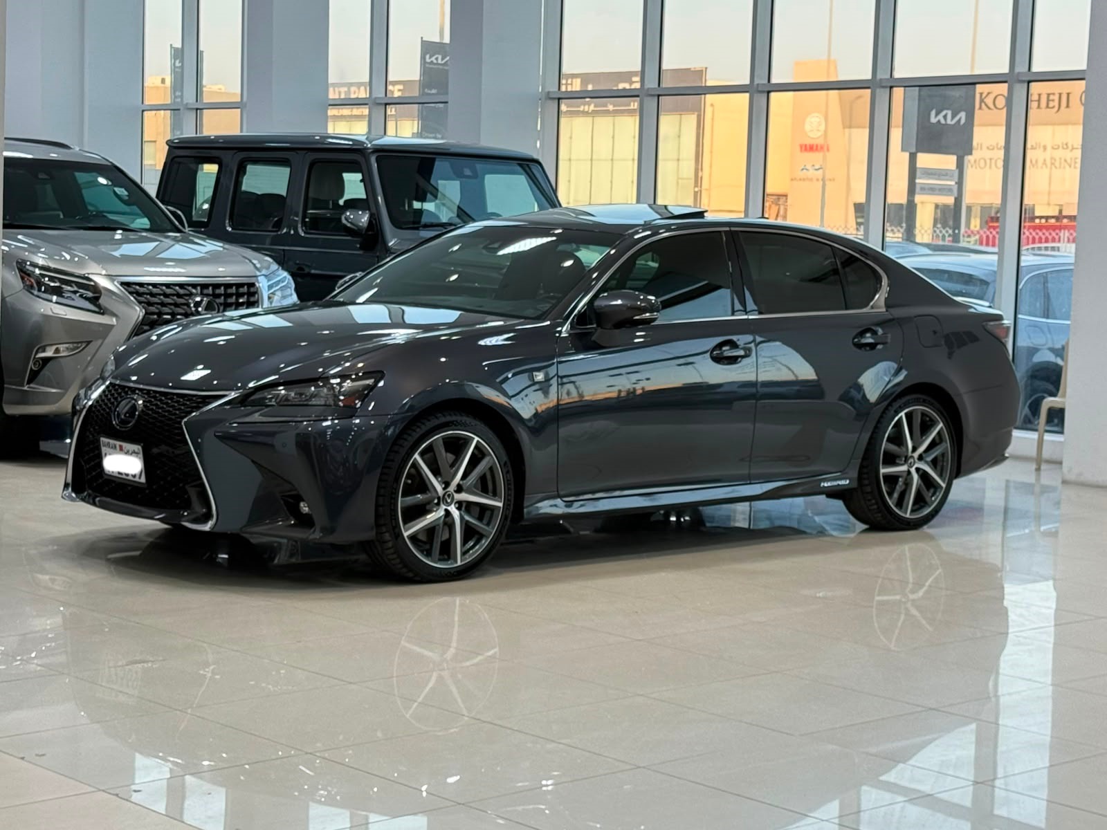 لكزس GS-450h 2018 (رمادي)