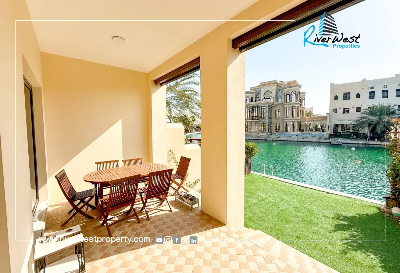 Waterfront Canal Style Villa for Sale in Al Marsa