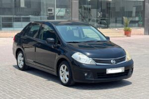 NISSAN TIIDA 2011 BLACK