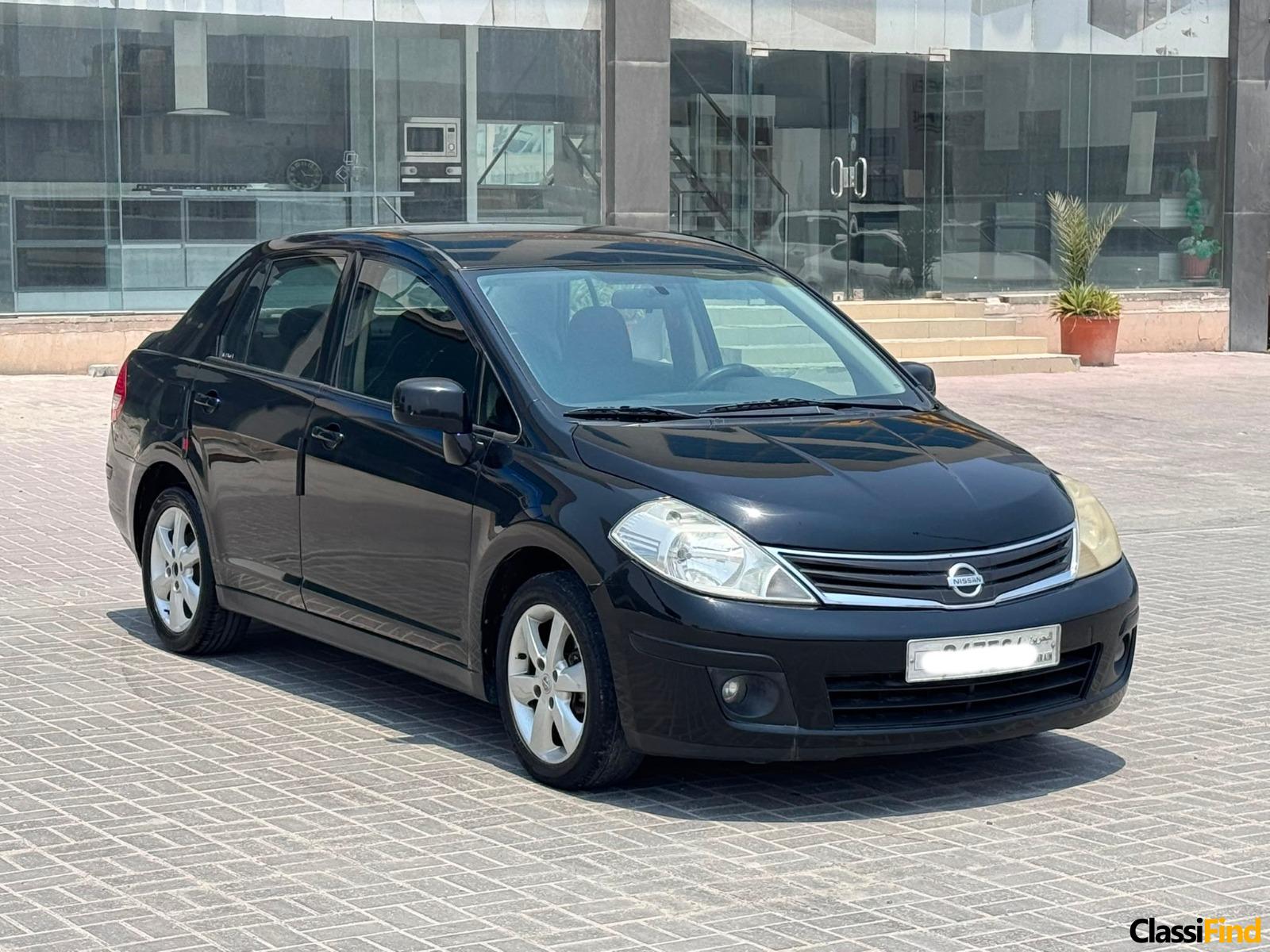 NISSAN TIIDA 2011 BLACK