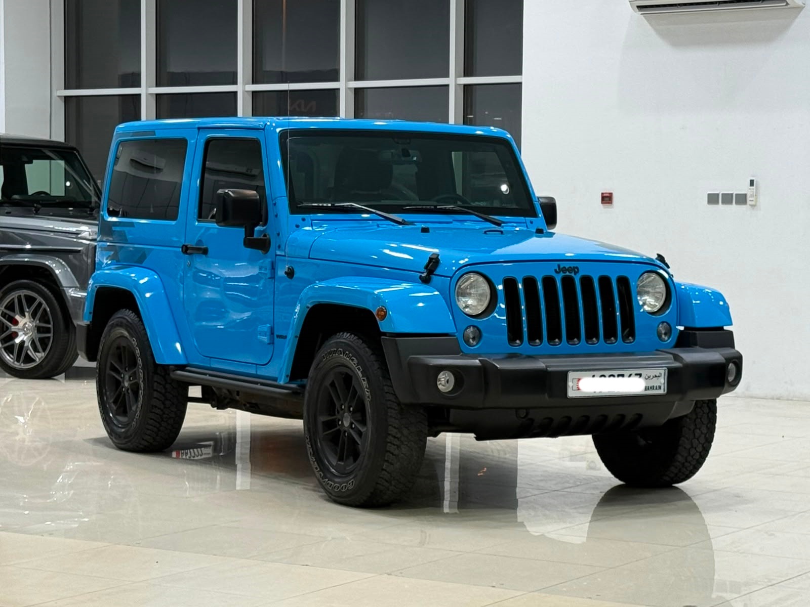 Jeep Wrangler 2017 (Blue)