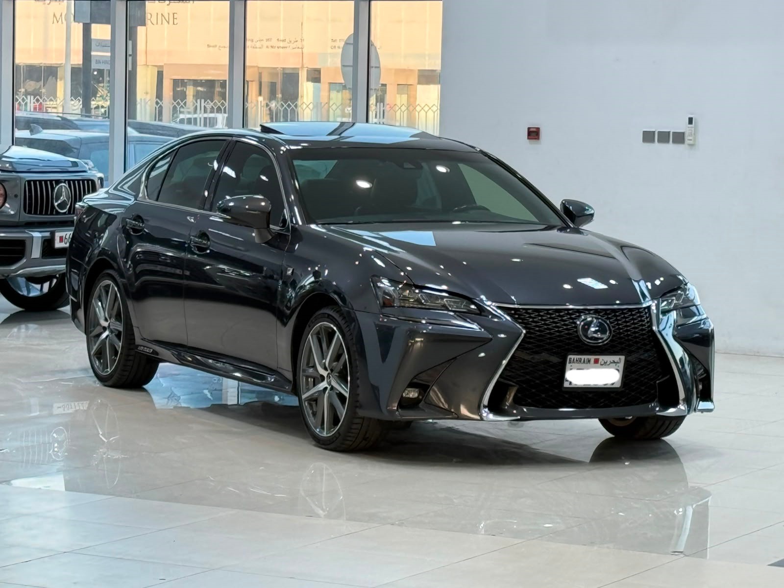 لكزس GS-450h 2018 (رمادي)