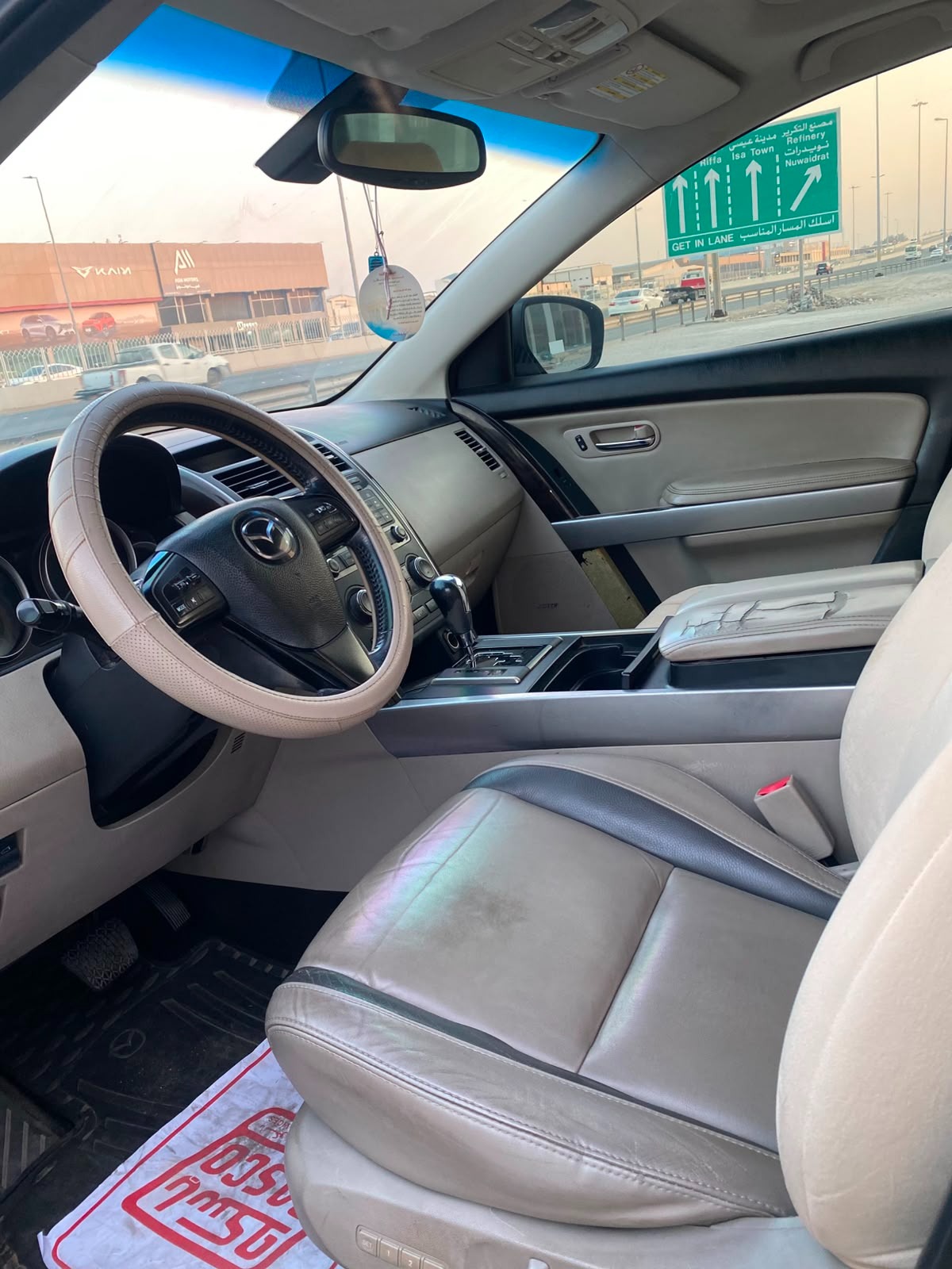 Mazda CX-9 / 2012 (أخضر)