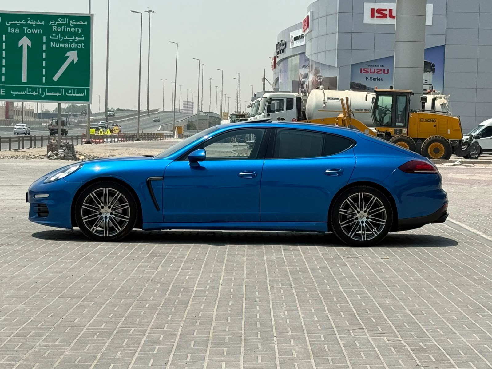 Porsche Panamera 2015 (Blue)