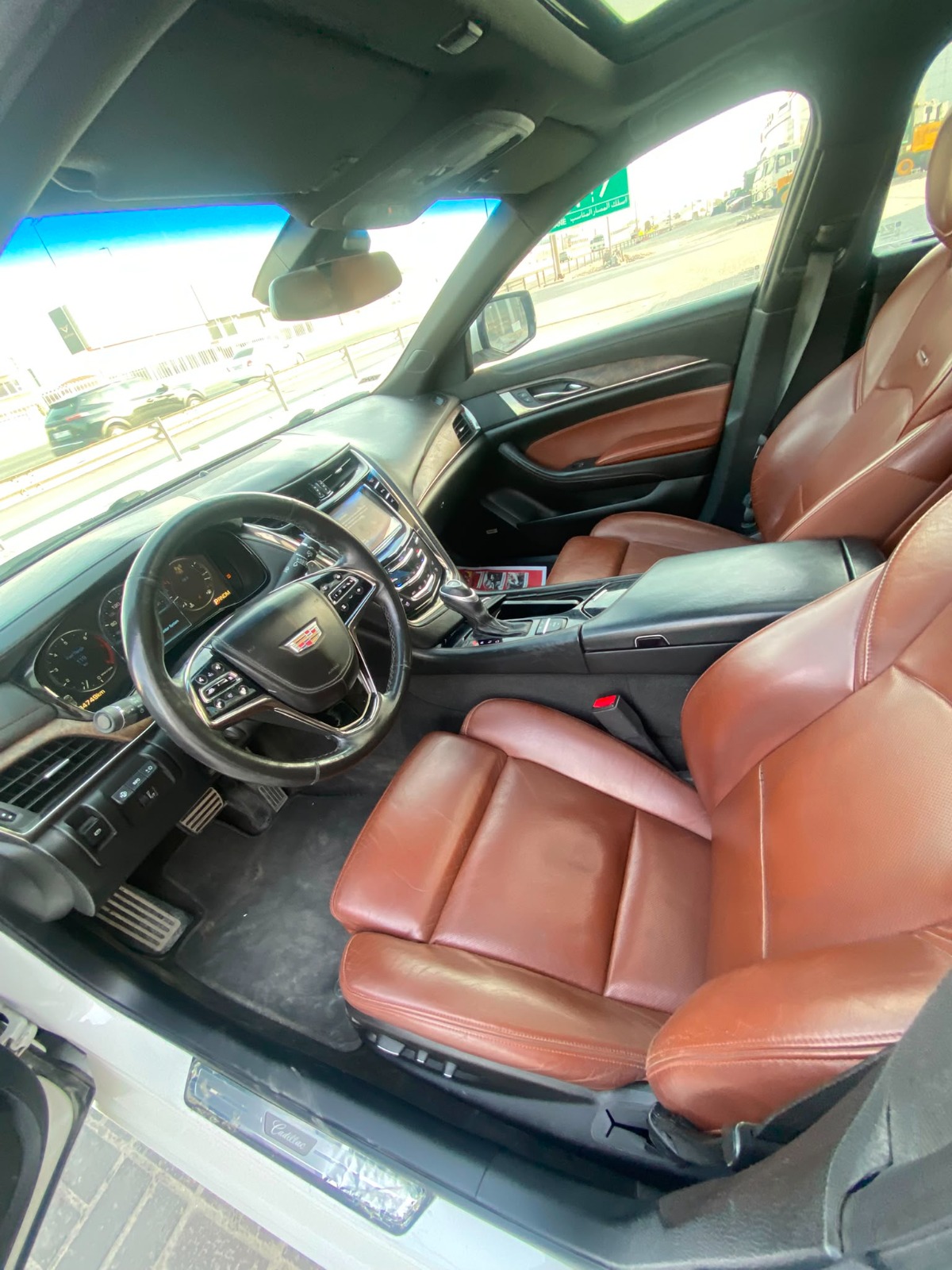 Cadillac CTS 2015 (White)
