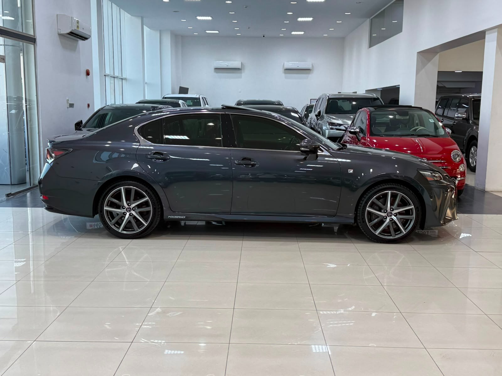 لكزس GS-450h 2018 (رمادي)