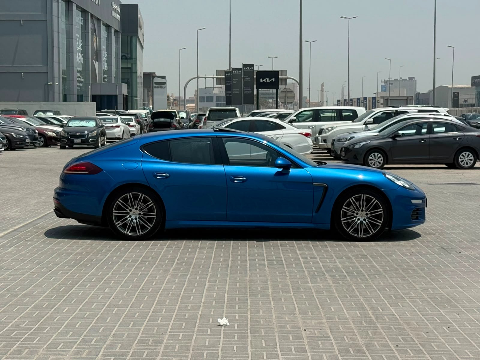 Porsche Panamera 2015 (Blue)