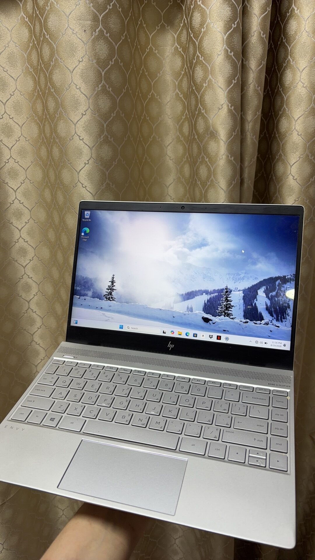 laptop envy silver