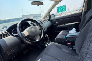 NISSAN TIIDA 2011 BLACK