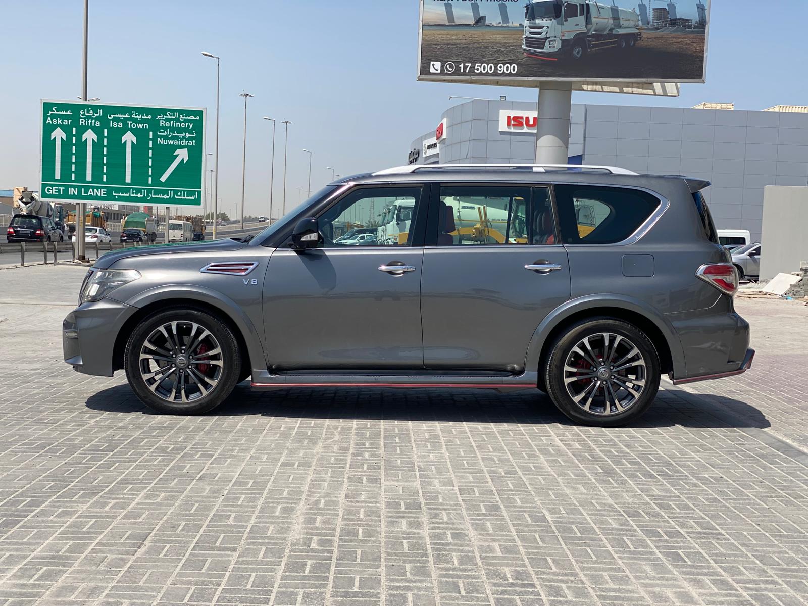 Nissan Patrol Platinum U.A.E 2017 (Grey)
