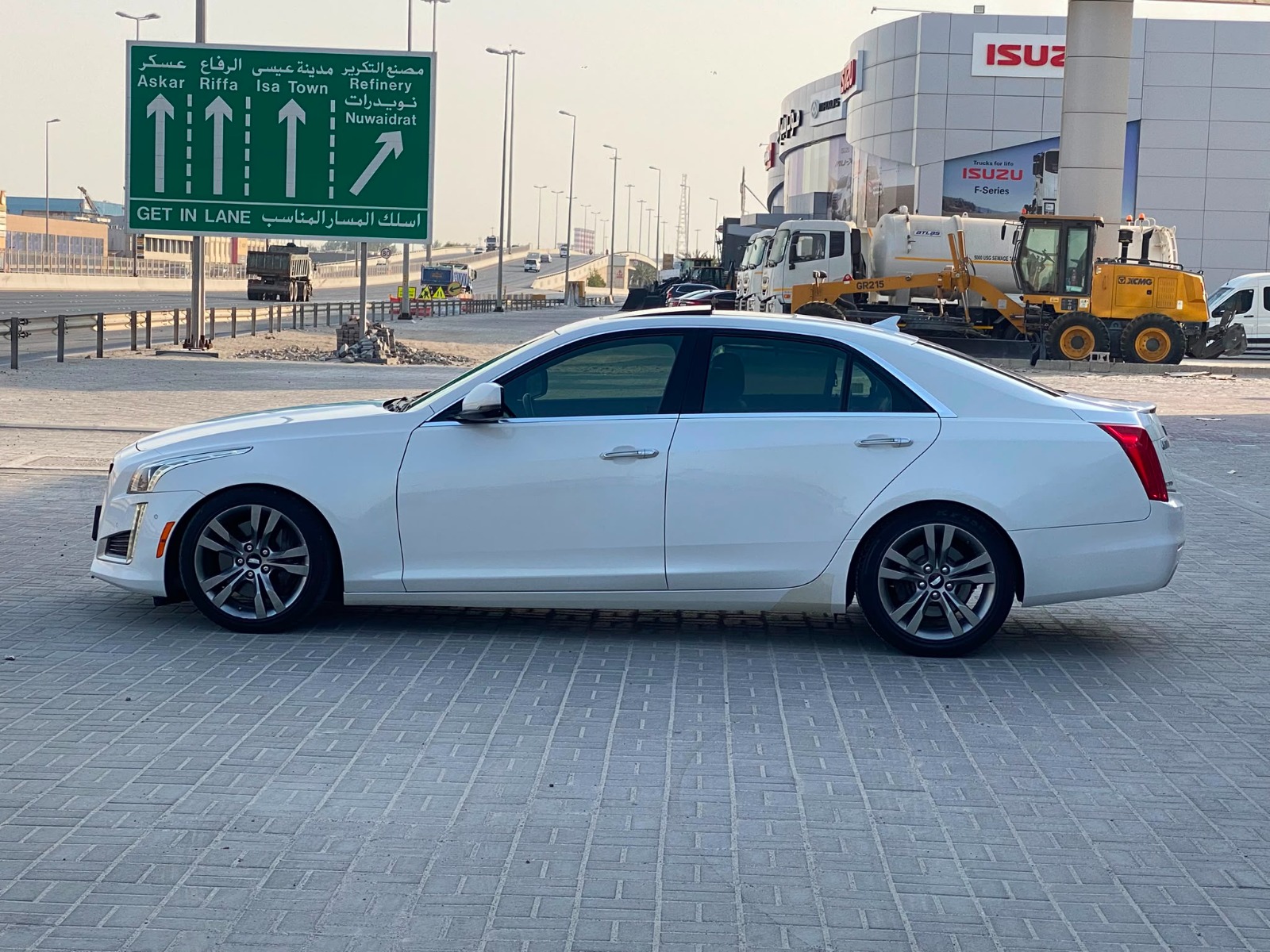 Cadillac CTS 2015 (White)