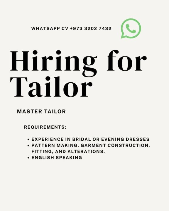 Tailor – Manama