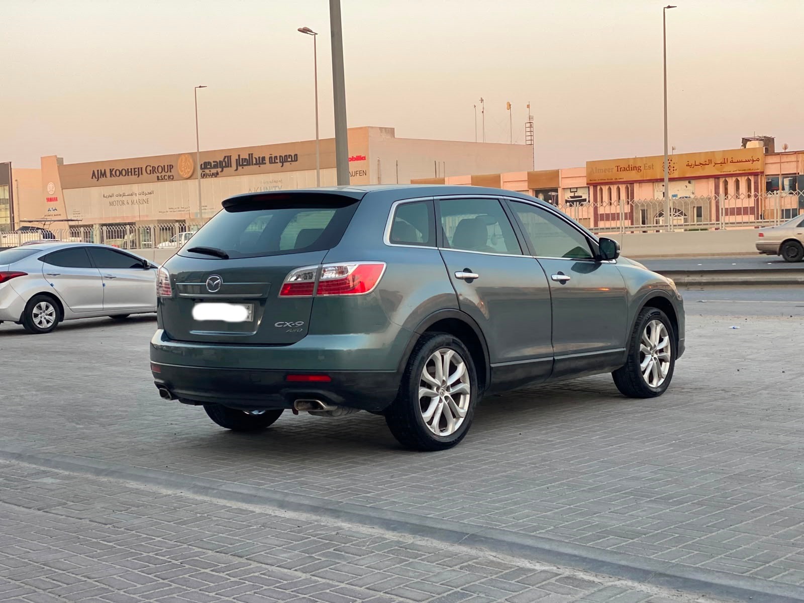 Mazda CX-9 / 2012 (أخضر)