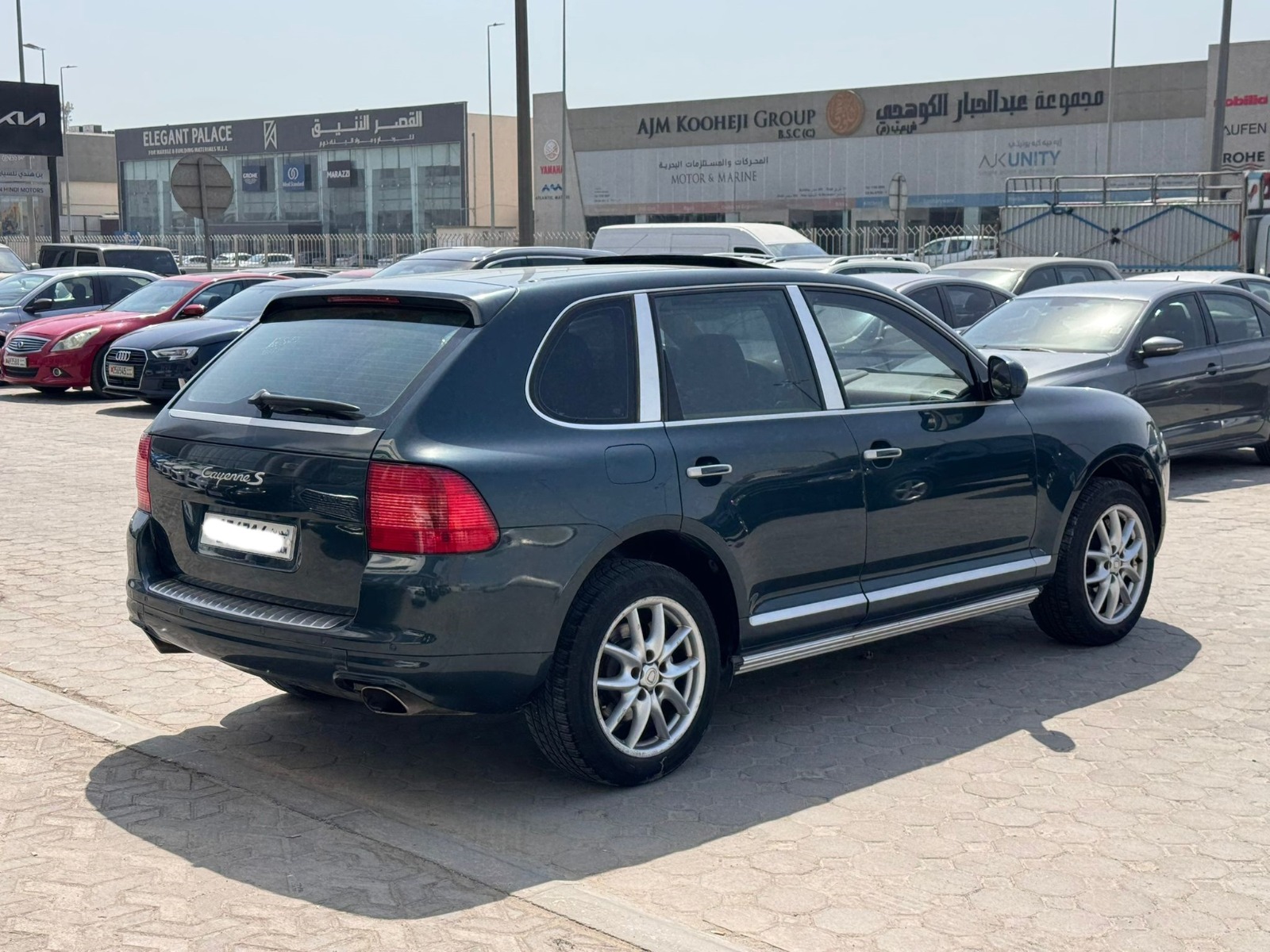 Porsche Cayenne 2005 (Green)