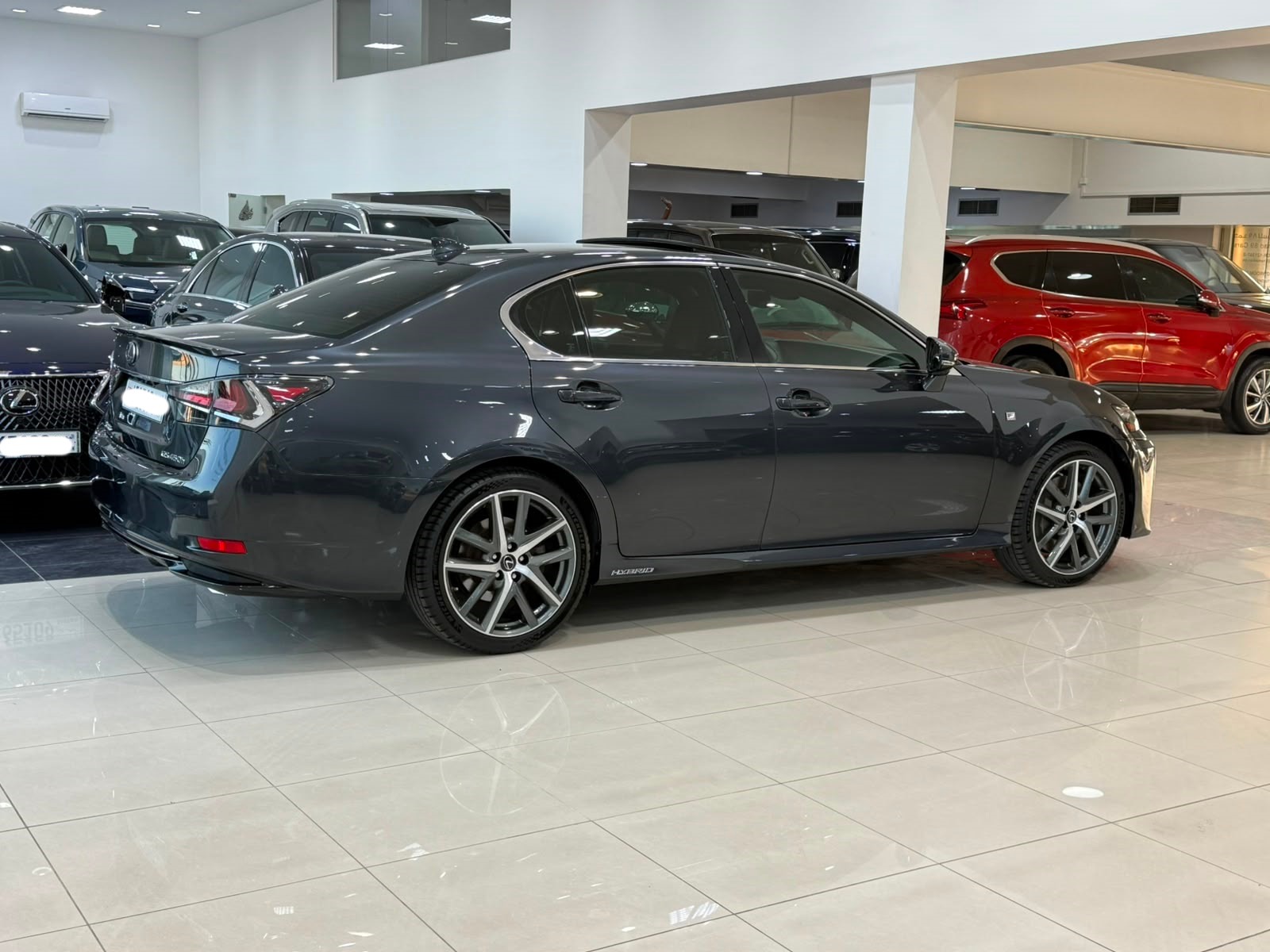 لكزس GS-450h 2018 (رمادي)