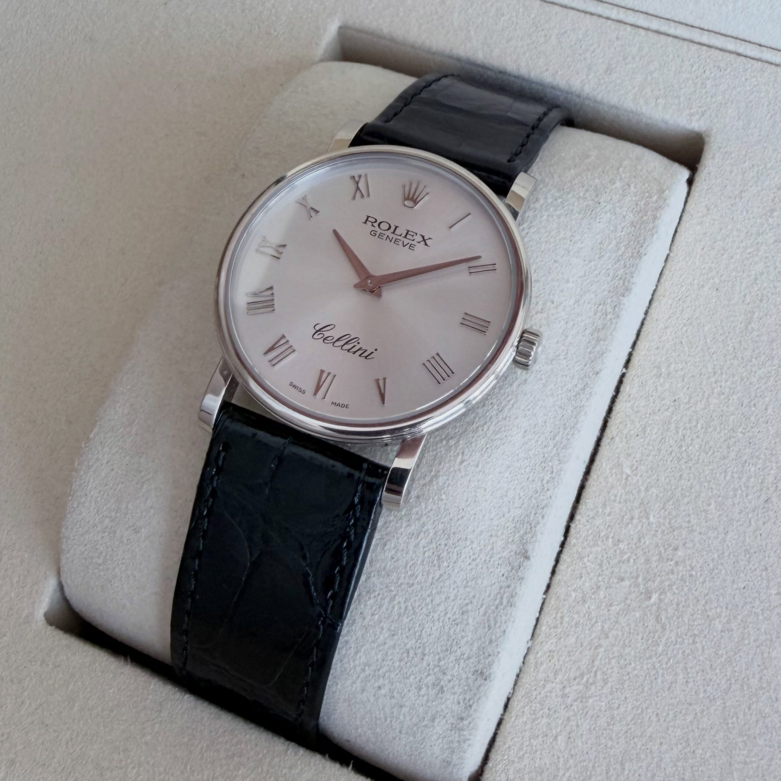 Rolex Cellini White Gold Watch for Sale