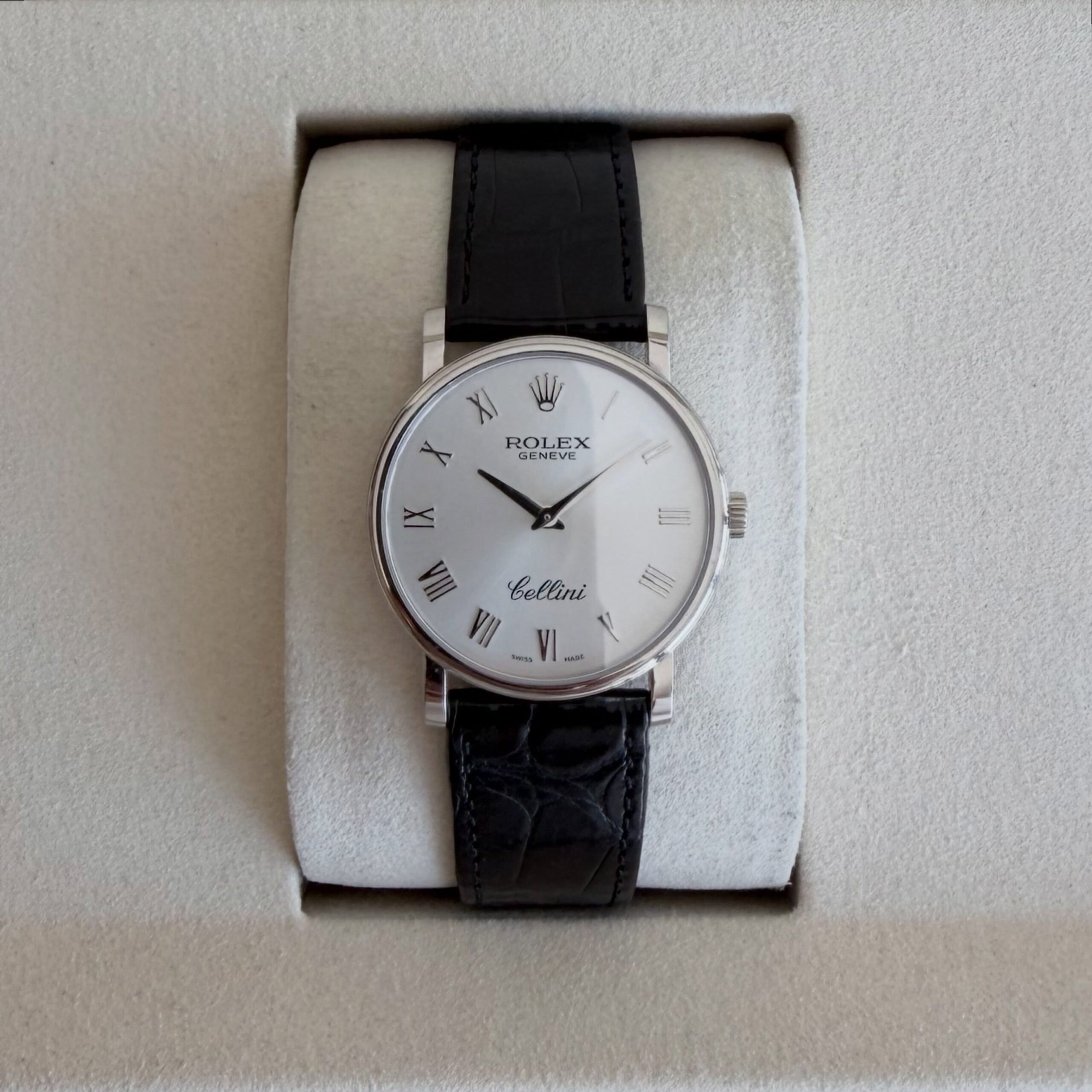 Rolex Cellini White Gold Watch for Sale