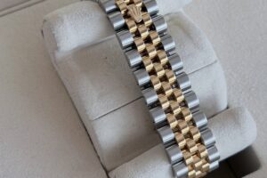 Rolex DateJust Steel, yellow gold, and diamonds