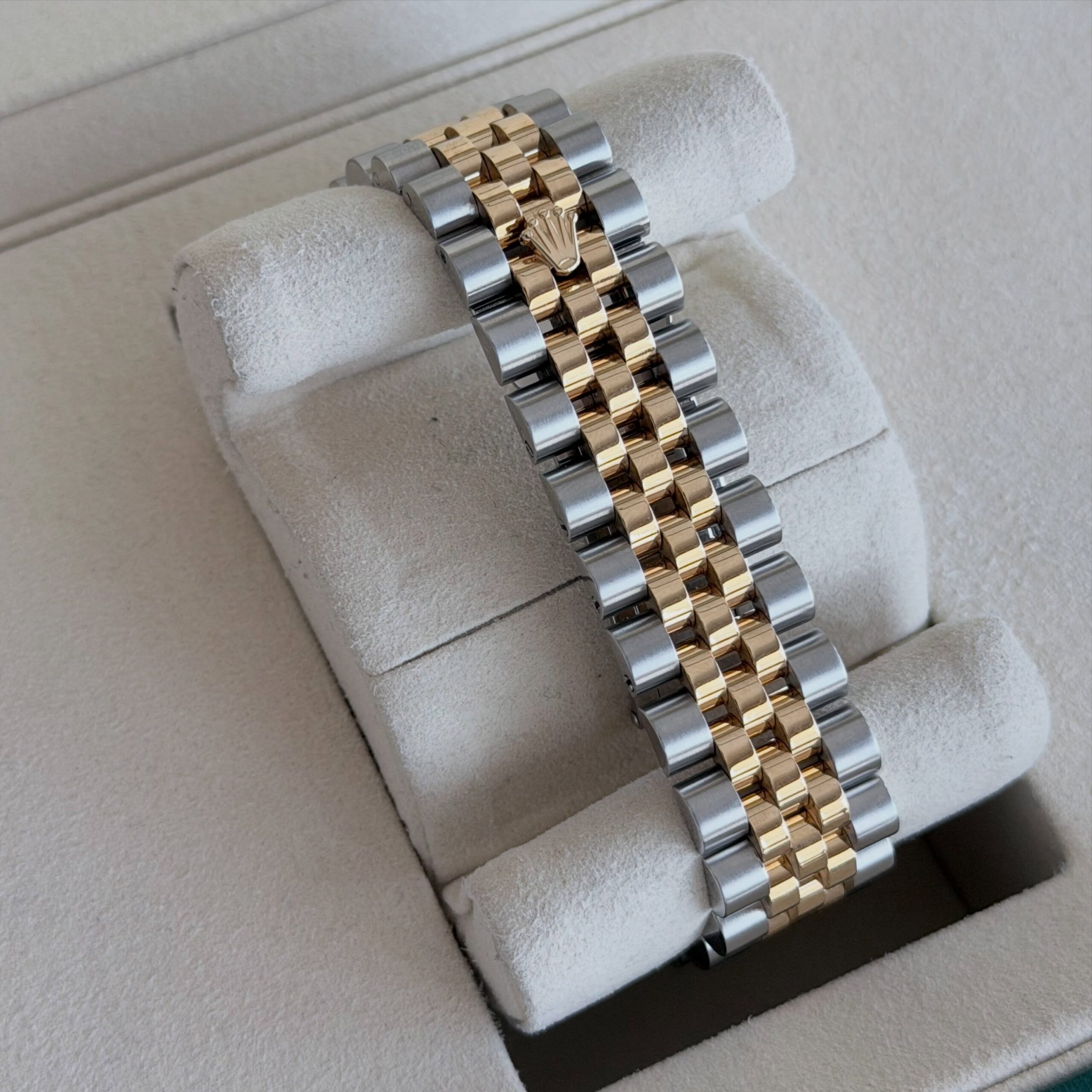 Rolex DateJust Steel, yellow gold, and diamonds