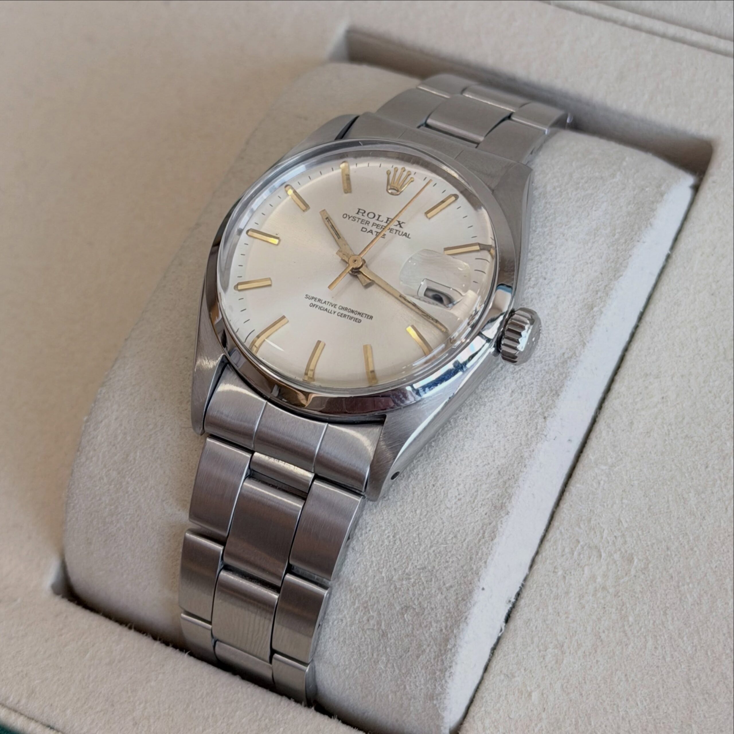 Vintage Rolex Date 34mm for Sale – Classic Timepiece