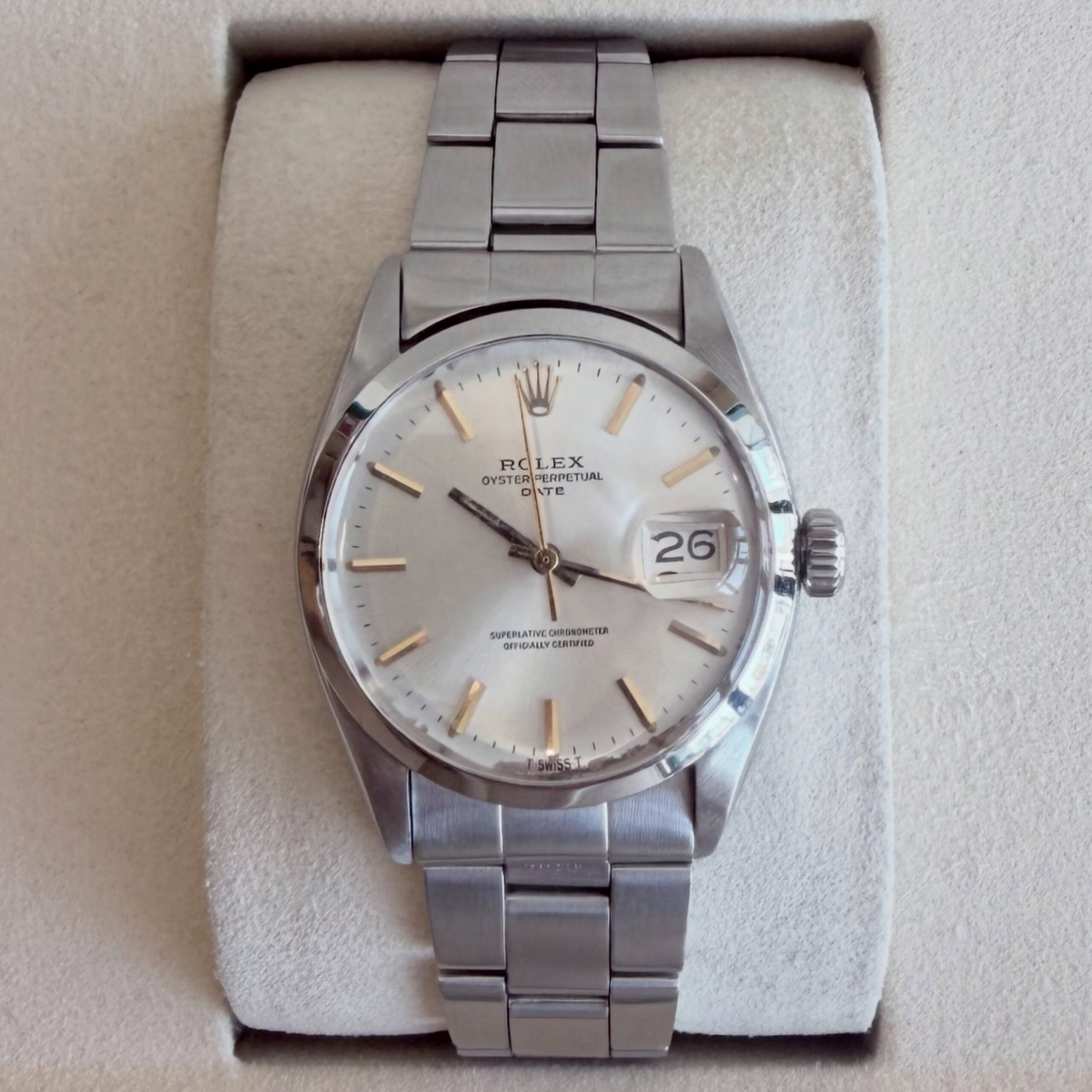 Vintage Rolex Date 34mm for Sale – Classic Timepiece