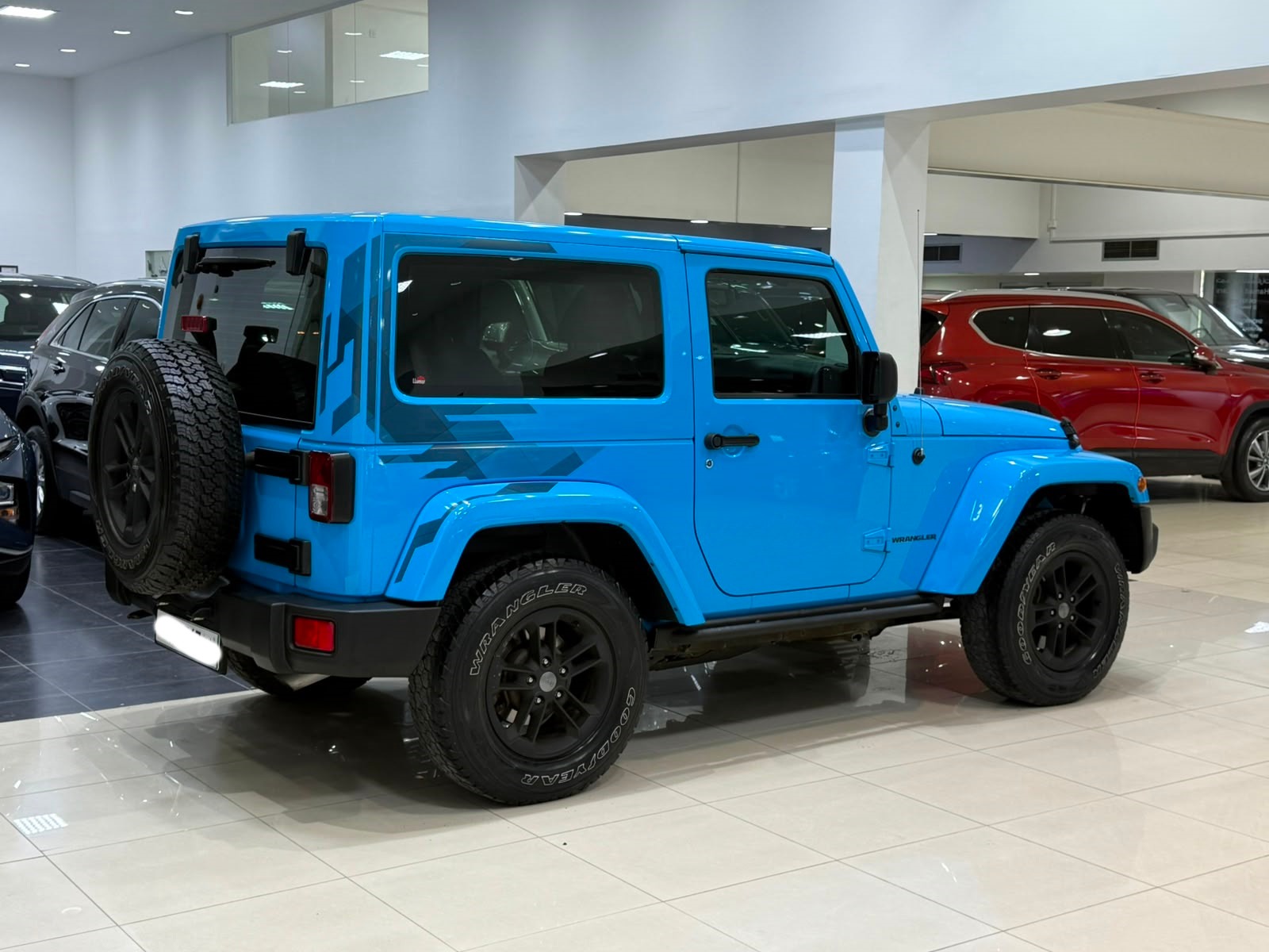 Jeep Wrangler 2017 (Blue)