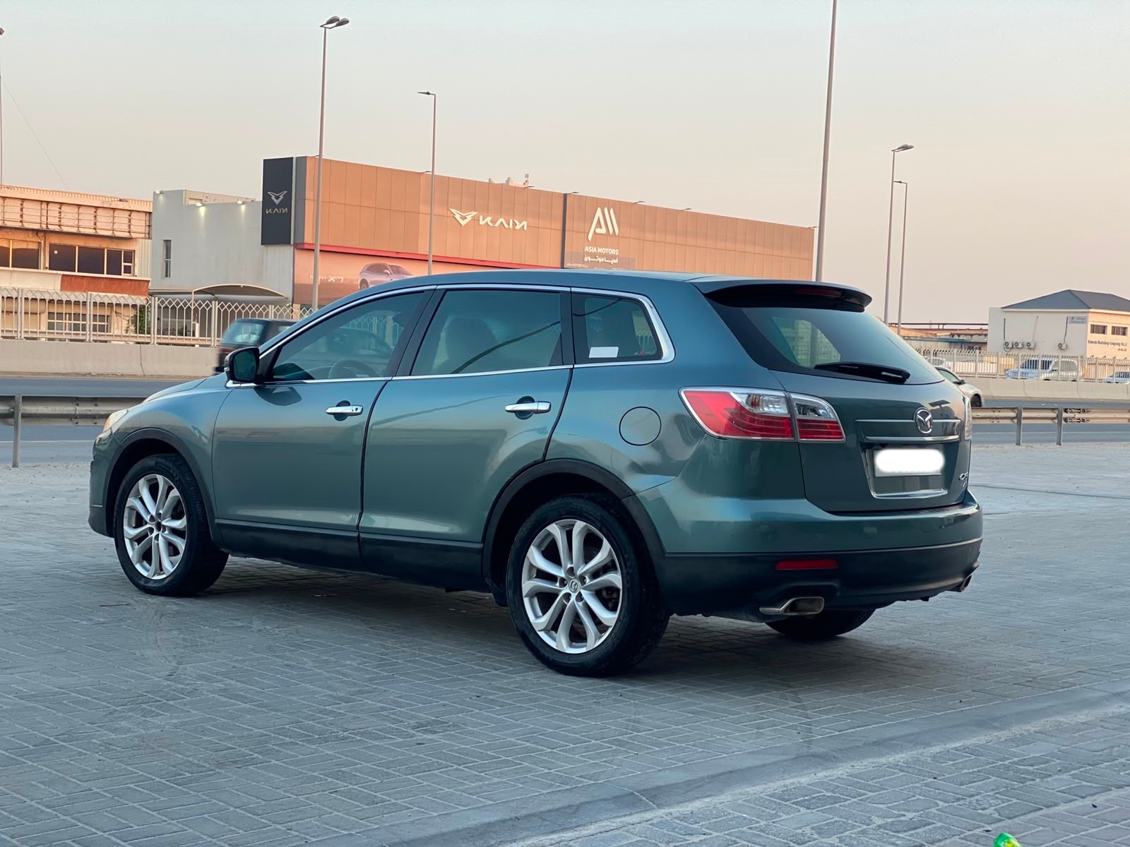 Mazda CX-9 / 2012 (أخضر)
