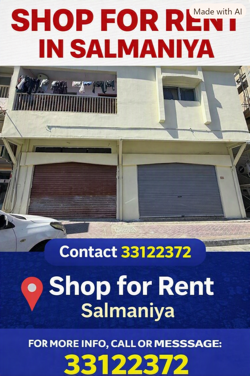 Shops for Rent in Salmaniya