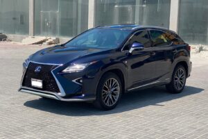 Lexus RX-450h 2017 (أزرق)