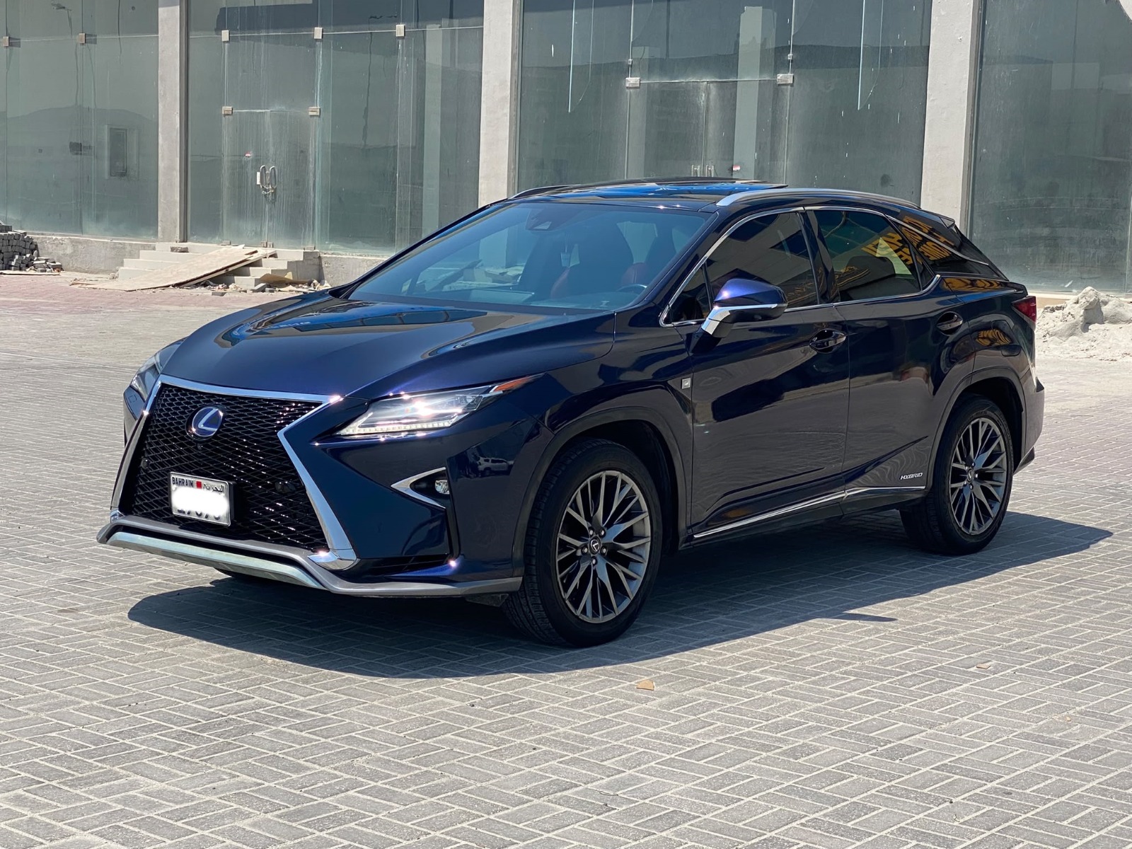 Lexus RX-450h 2017 (أزرق)