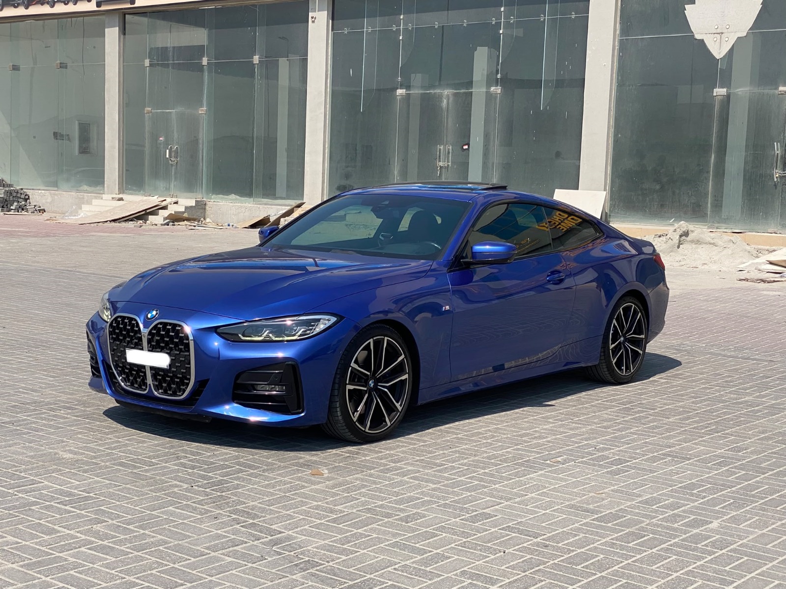 BMW 430i كوبيه 2021 (أزرق)