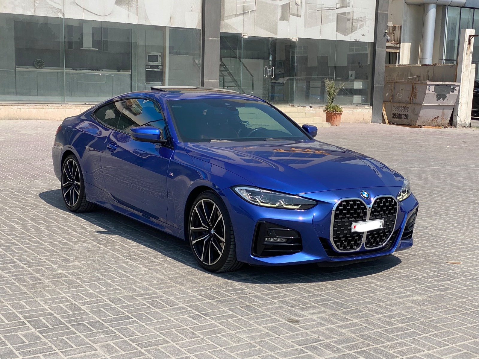 BMW 430i كوبيه 2021 (أزرق)