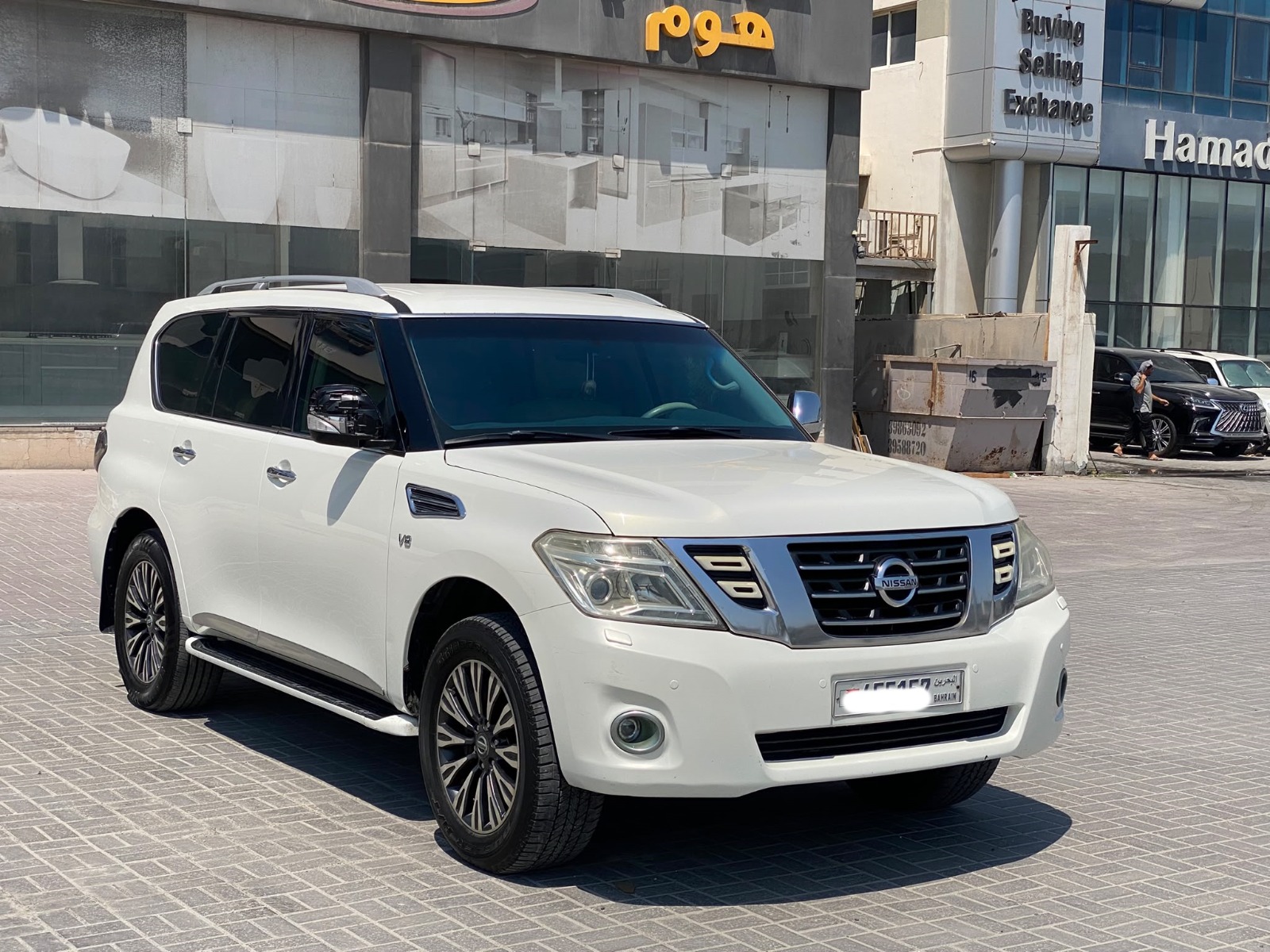 Nissan Patrol Platinum 2013 (أبيض)