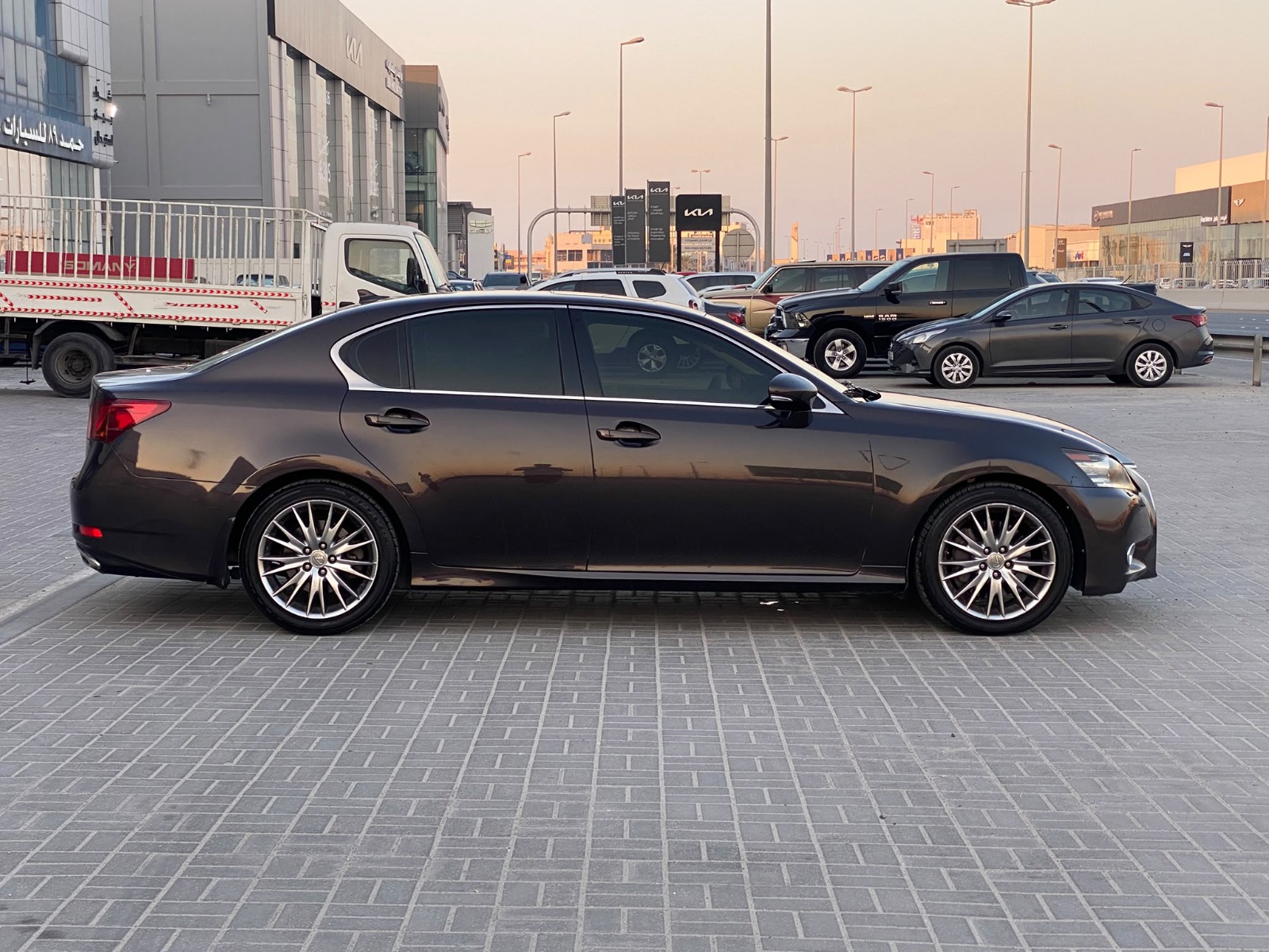 Lexus GS-350 / 2014 (Brown)