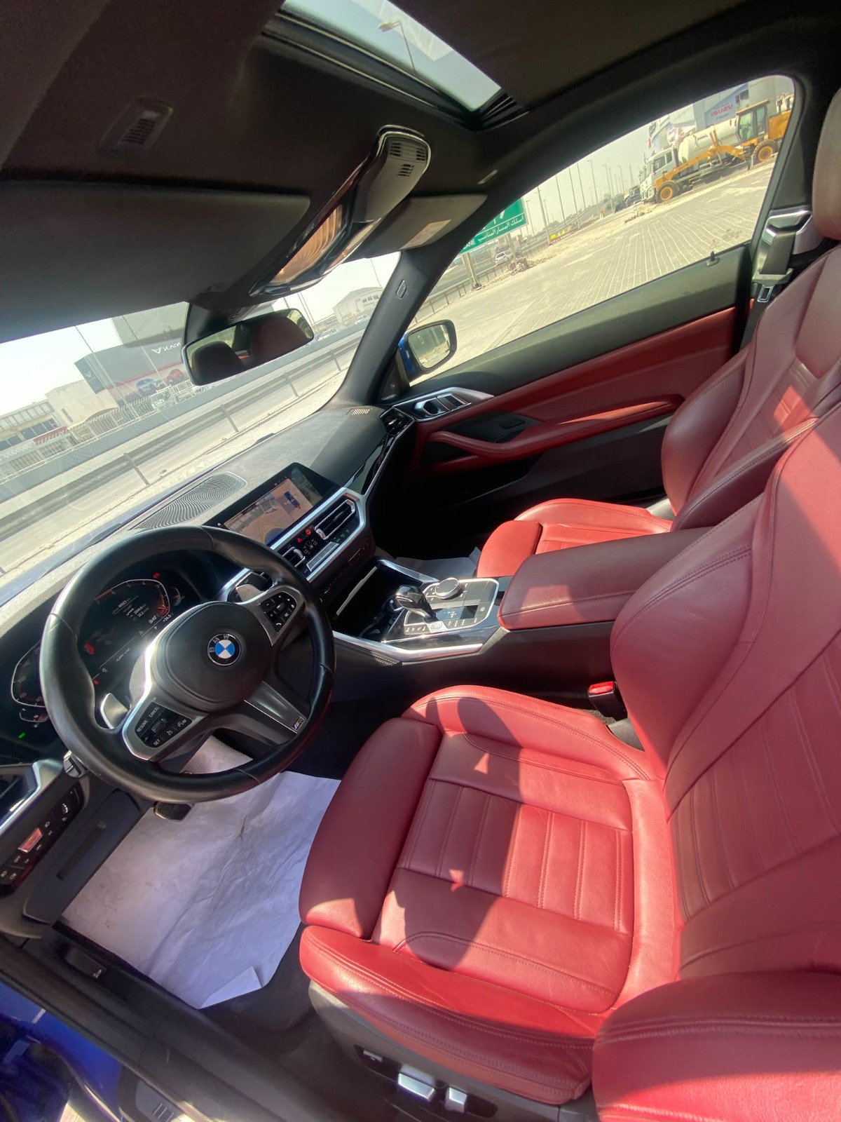 BMW 430i كوبيه 2021 (أزرق)