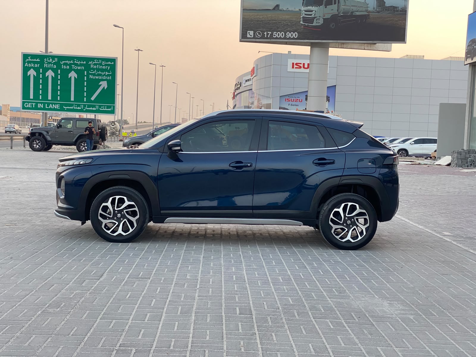 Suzuki Fronx Hybrid 2025 (Blue)