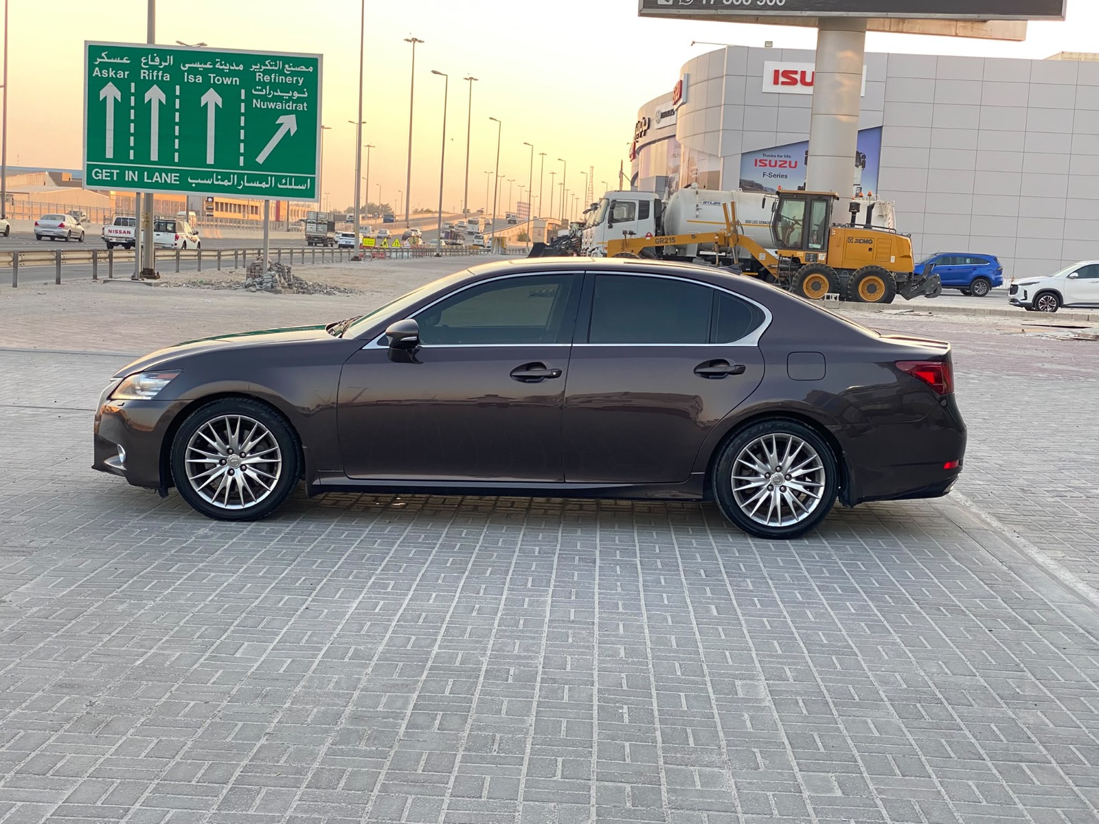 Lexus GS-350 / 2014 (Brown)